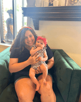 Coral Mom Headband